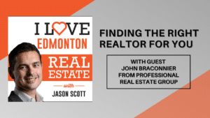 Jason Scott with John Braconnier from Professional Real Estate Group