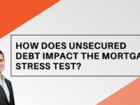 How Does Unsecured Debt Impact the Mortgage Stress Test? Jason Scott, Edmonton Mortgage Broker