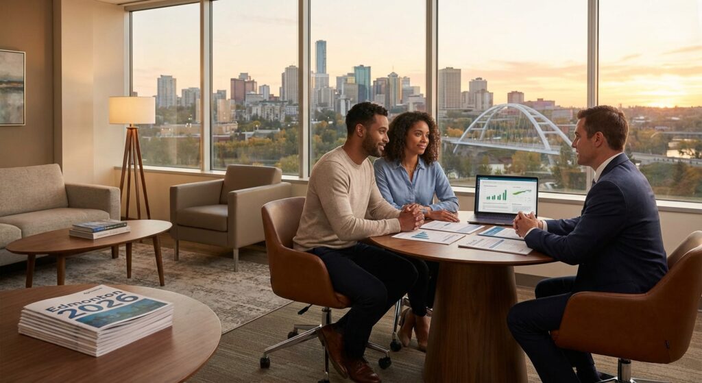 Homeowner reviewing refinancing and debt consolidation options