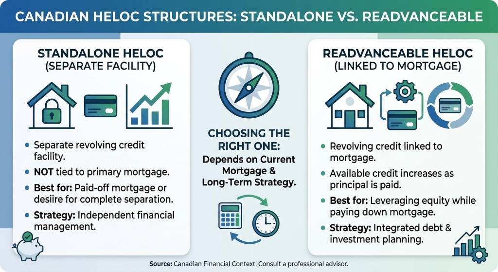Standalone vs. Readvanceable: Which HELOC is Right for You?