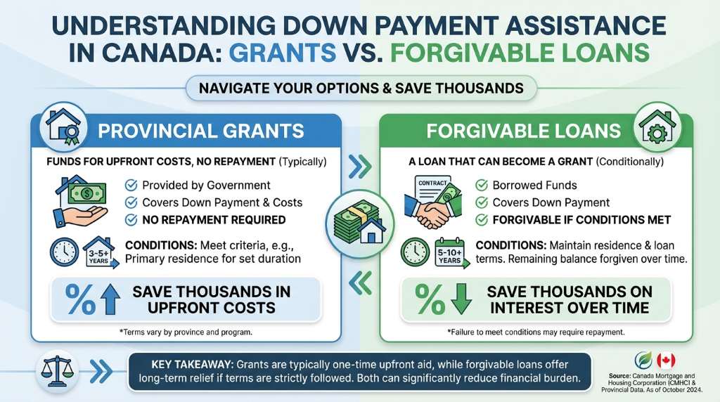 Exploring Provincial Grants and Forgivable Loans