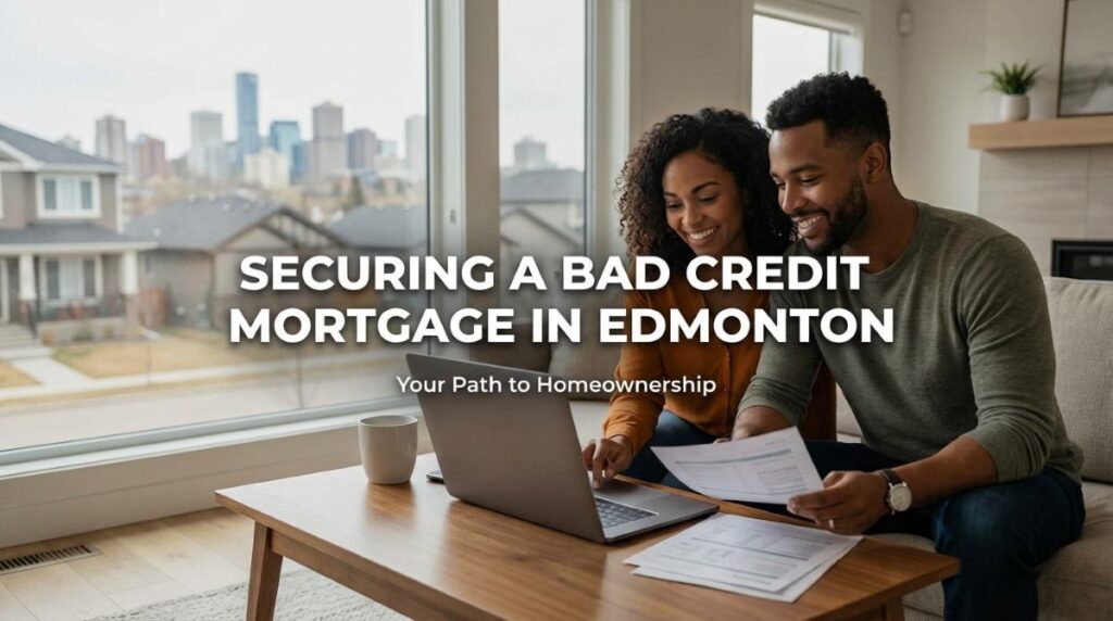 Securing a Bad Credit Mortgage in Edmonton: Your Path to Homeownership