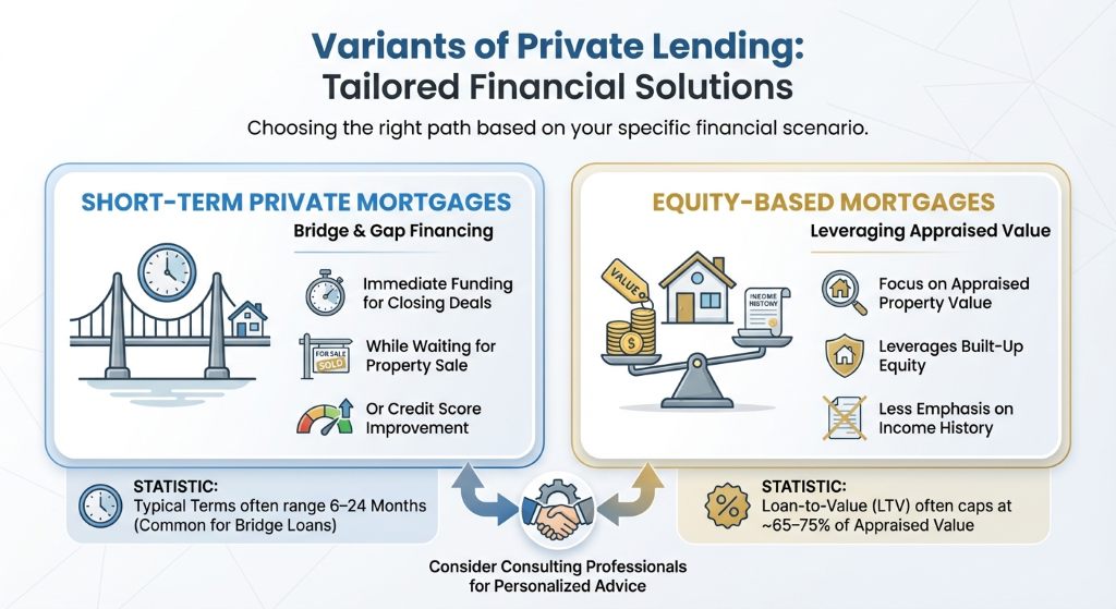 Types of Private Lender Mortgages Available to Edmonton Homeowners